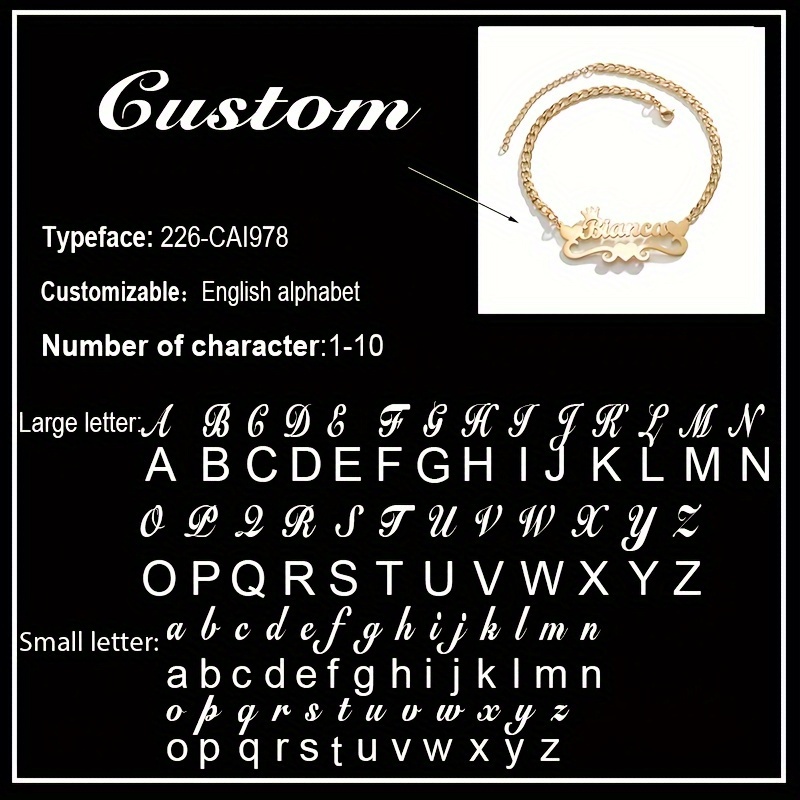Men's Custom Name Cuban Chain Bracelet with Heart Charm